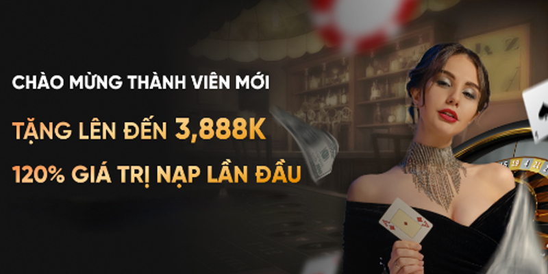 vnloto tặng 120 cho lần nạp đầu